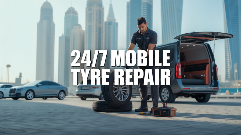 24/7 mobile tyre repair service in Dubai, emergency car tyre repair near me Dubai, doorstep tyre repair service Dubai, roadside tyre repair Dubai UAE, professional mobile tyre repair technician Dubai, same day tyre repair at home Dubai, car tyre repair service near me Dubai, mobile tyre fixing service Dubai, urgent tyre repair assistance Dubai, best tyre repair company in Dubai,
