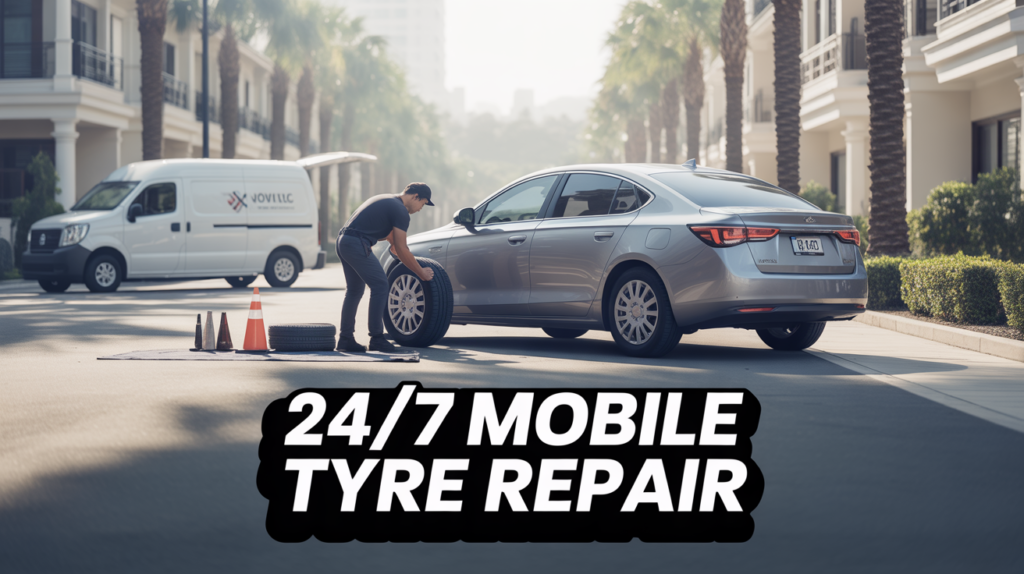 24/7 mobile tyre repair service in Dubai emergency car tyre repair near me Dubai doorstep tyre repair service Dubai roadside tyre repair Dubai UAE professional mobile tyre repair technician Dubai same day tyre repair at home Dubai car tyre repair service near me Dubai mobile tyre fixing service Dubai urgent tyre repair assistance Dubai best tyre repair company in Dubai