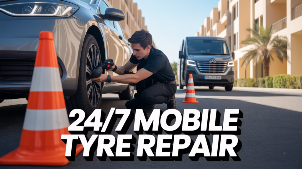 24/7 mobile tyre repair service in Dubai emergency car tyre repair near me Dubai doorstep tyre repair service Dubai roadside tyre repair Dubai UAE professional mobile tyre repair technician Dubai same day tyre repair at home Dubai car tyre repair service near me Dubai mobile tyre fixing service Dubai urgent tyre repair assistance Dubai best tyre repair company in Dubai