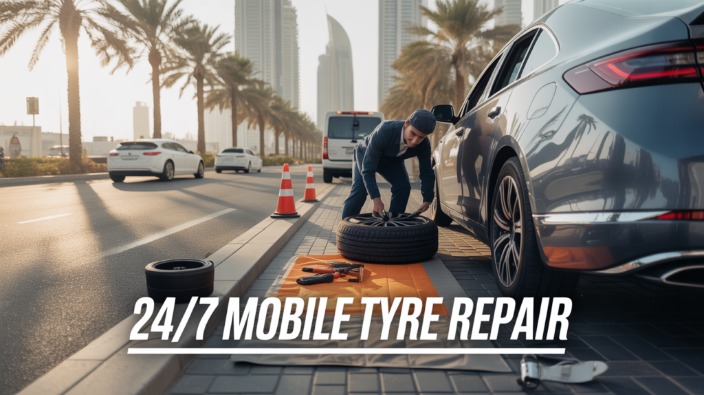 24/7 mobile tyre repair service in Dubai emergency car tyre repair near me Dubai doorstep tyre repair service Dubai roadside tyre repair Dubai UAE professional mobile tyre repair technician Dubai same day tyre repair at home Dubai car tyre repair service near me Dubai mobile tyre fixing service Dubai urgent tyre repair assistance Dubai best tyre repair company in Dubai